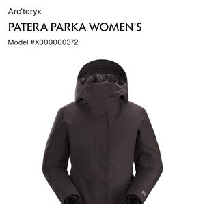 Arcteryx Patera Hooded Insulated Parka Goretex - NWOT